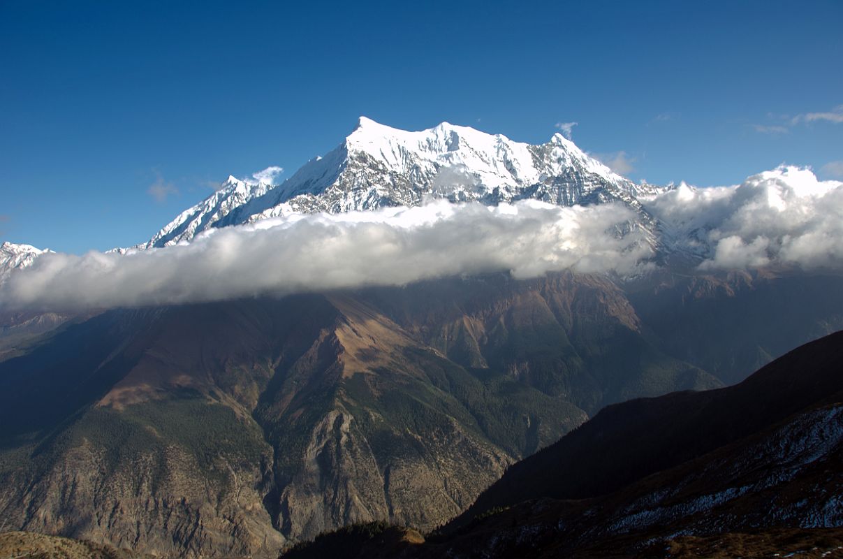 12 Tilicho Peak, Nilgiri North, Nilgiri Central, Nilgiri South Afternoon From Yak Kharka Around Dhaulagiri 